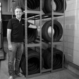 Martins Industries 5-Tier Tire Storage Rack – 88" x 16" x 150" Passenger & Light Truck Tire Rack