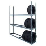 Martins Industries 3-Tier Tire Storage Rack – 88" x 16" x 86" Passenger & Light Truck Tire Rack