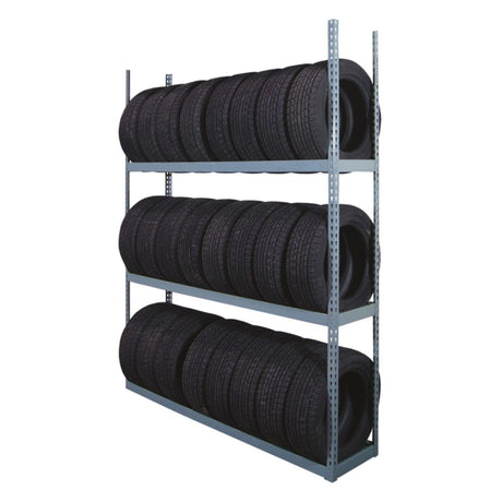 Martins Industries 3-Tier Tire Storage Rack – 88" x 16" x 86" Passenger & Light Truck Tire Rack