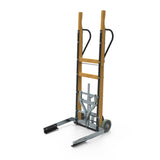 Martins Industries Tire Rider Classic Tire Cart (MWTC) – Steel & Wood Mobile Tire Cart, Holds up to 8 Tires / 450 lb, Foot-Activated Clamps