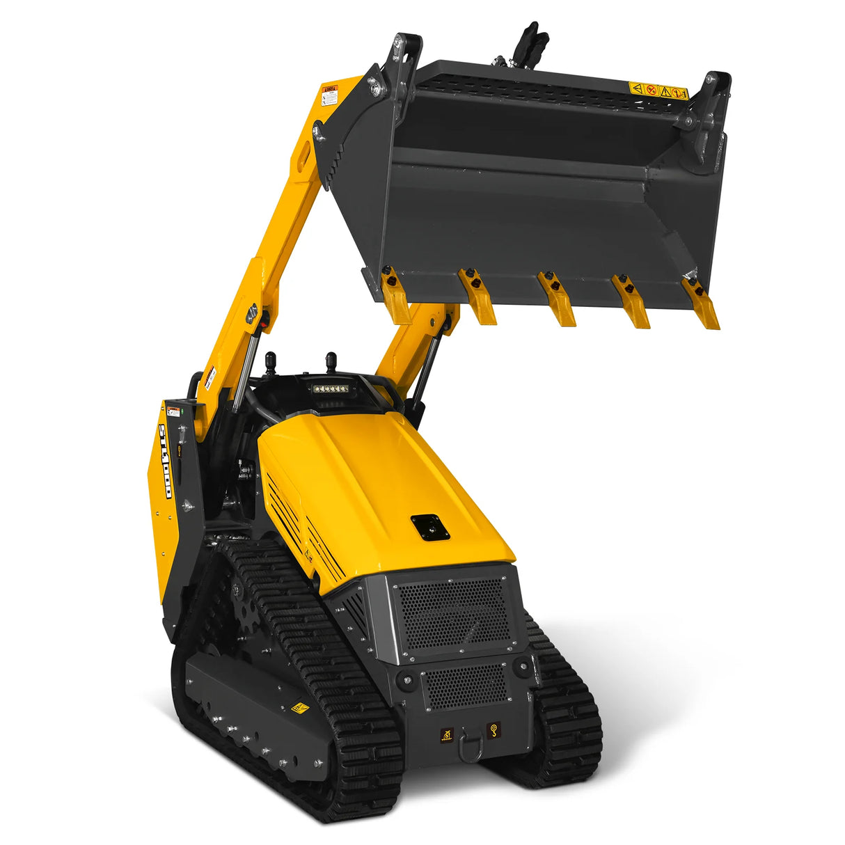MechMaxx 25HP Stand-On Mini Skid Steer Loader with Kubota D1105 Engine