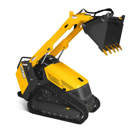MechMaxx 25HP Stand-On Mini Skid Steer Loader with Kubota D1105 Engine