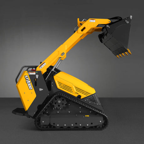 MechMaxx 25HP Stand-On Mini Skid Steer Loader with Kubota D1105 Engine