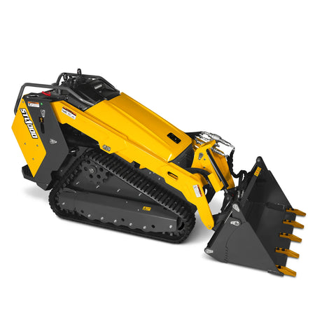 MechMaxx 25HP Stand-On Mini Skid Steer Loader with Kubota D1105 Engine