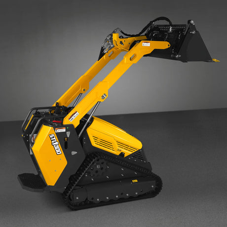 MechMaxx 25HP Stand-On Mini Skid Steer Loader with Kubota D1105 Engine