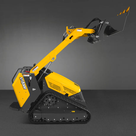 MechMaxx 25HP Stand-On Mini Skid Steer Loader with Kubota D1105 Engine