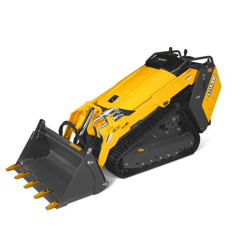 MechMaxx 25HP Stand-On Mini Skid Steer Loader with Kubota D1105 Engine