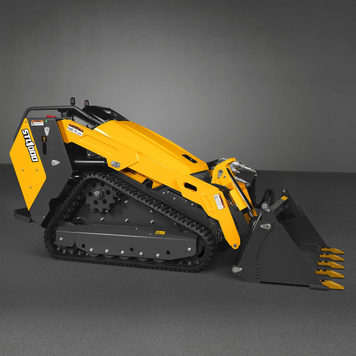 MechMaxx 25HP Stand-On Mini Skid Steer Loader with Kubota D1105 Engine