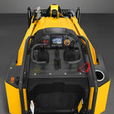 MechMaxx 25HP Stand-On Mini Skid Steer Loader with Kubota D1105 Engine