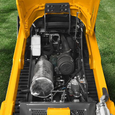 MechMaxx 25HP Stand-On Mini Skid Steer Loader with Kubota D1105 Engine