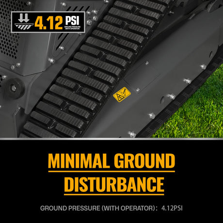 MechMaxx 25HP Stand-On Mini Skid Steer Loader with Kubota D1105 Engine