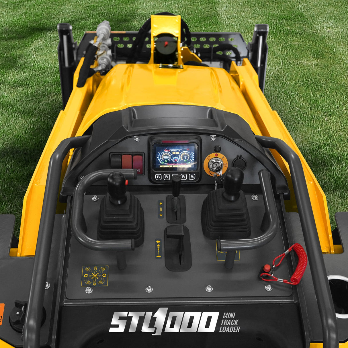 MechMaxx 25HP Stand-On Mini Skid Steer Loader with Kubota D1105 Engine