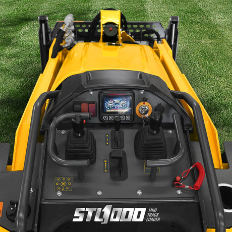 MechMaxx 25HP Stand-On Mini Skid Steer Loader with Kubota D1105 Engine