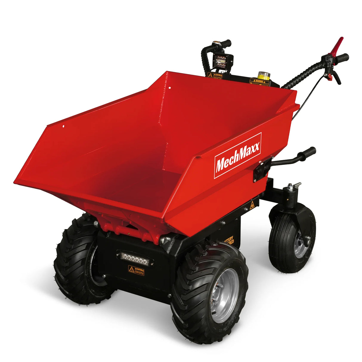 MechMaxx 1100lb Electric Mini Dumper, 1000W 48V Brushless DC Motor, E50