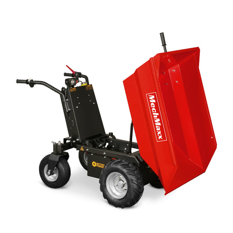 MechMaxx 1100lb Electric Mini Dumper, 1000W 48V Brushless DC Motor, E50