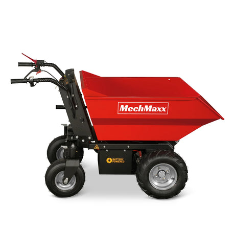 MechMaxx 1100lb Electric Mini Dumper, 1000W 48V Brushless DC Motor, E50