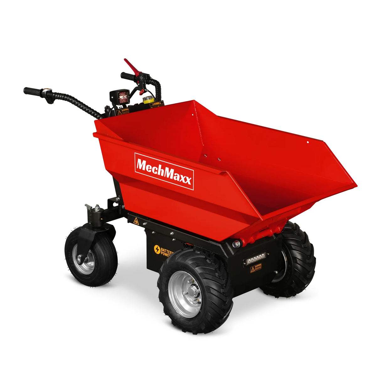 MechMaxx 1100lb Electric Mini Dumper, 1000W 48V Brushless DC Motor, E50