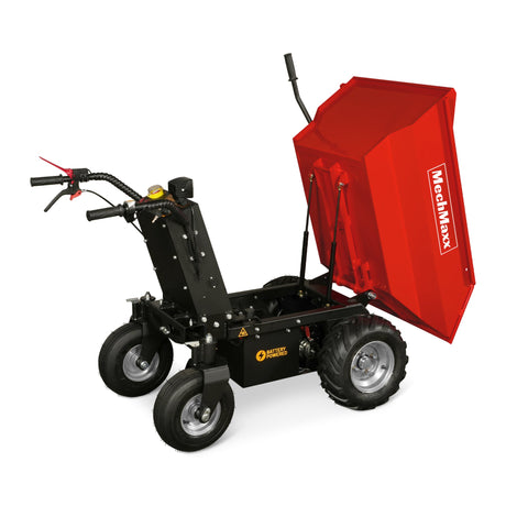 MechMaxx 1100lb Electric Mini Dumper, 1000W 48V Brushless DC Motor, E50