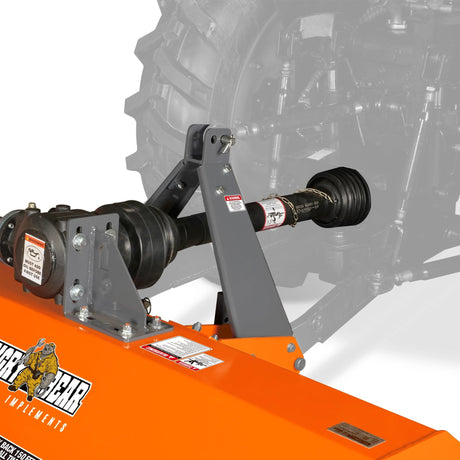 MechMaxx 60" PTO Driven Flail Mower, 3-Point, 30-60HP, NAM60