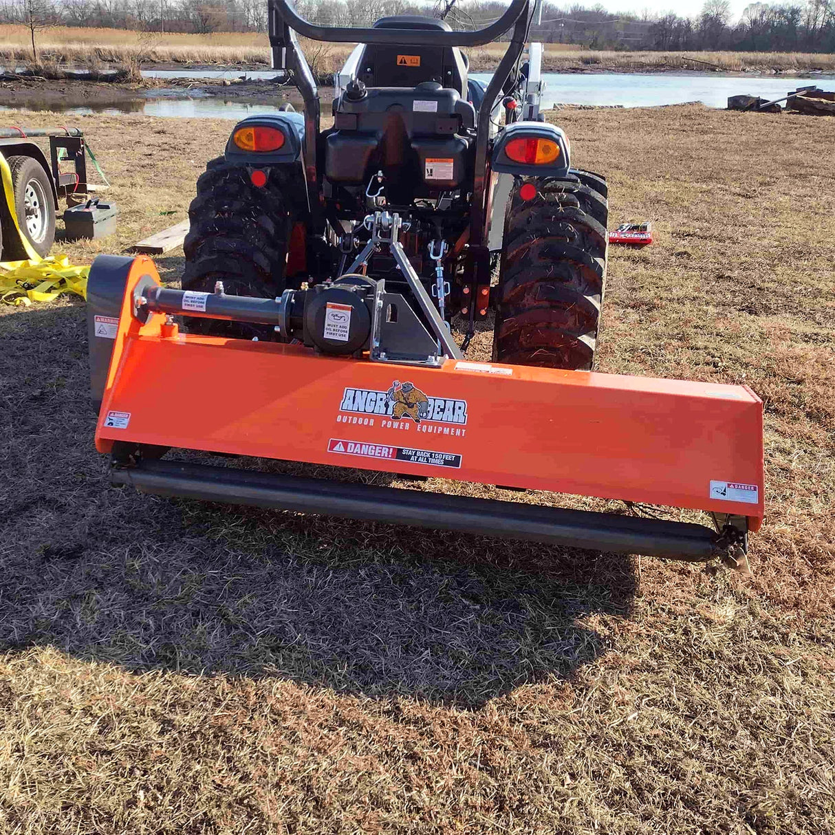 MechMaxx 68" PTO Driven Flail Mower, 3-Point, 30-60HP, NAM68