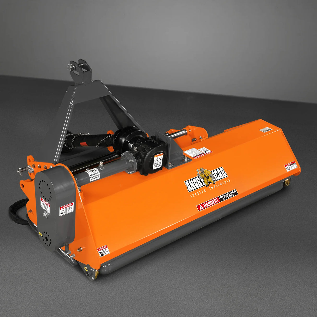 MechMaxx 68" PTO Flail Mower, Hydraulic Side Shift, 3-Point, 30-60HP, NAM68H