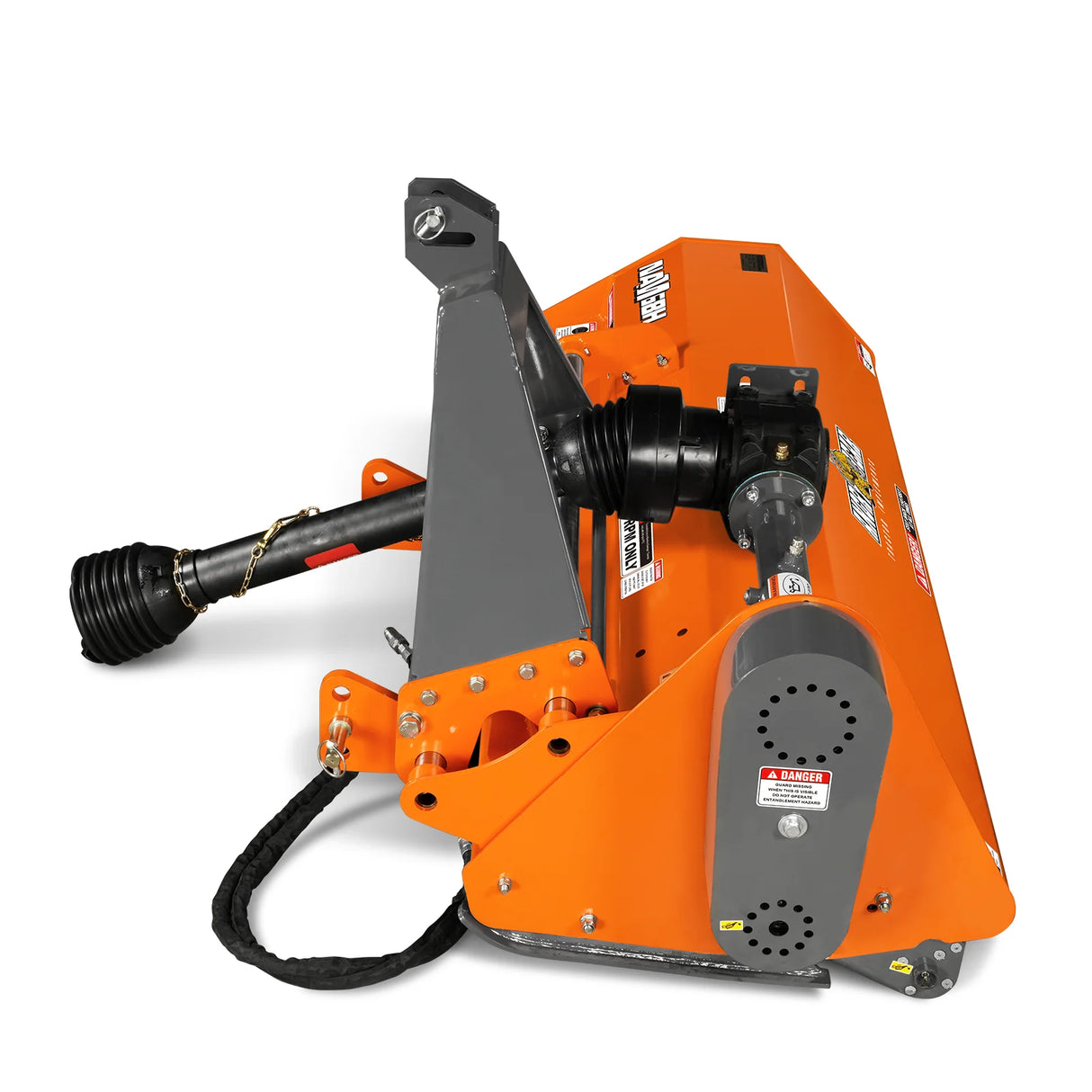 MechMaxx 68" PTO Flail Mower, Hydraulic Side Shift, 3-Point, 30-60HP, NAM68H