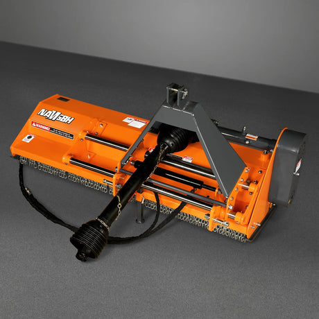 MechMaxx 68" PTO Flail Mower, Hydraulic Side Shift, 3-Point, 30-60HP, NAM68H