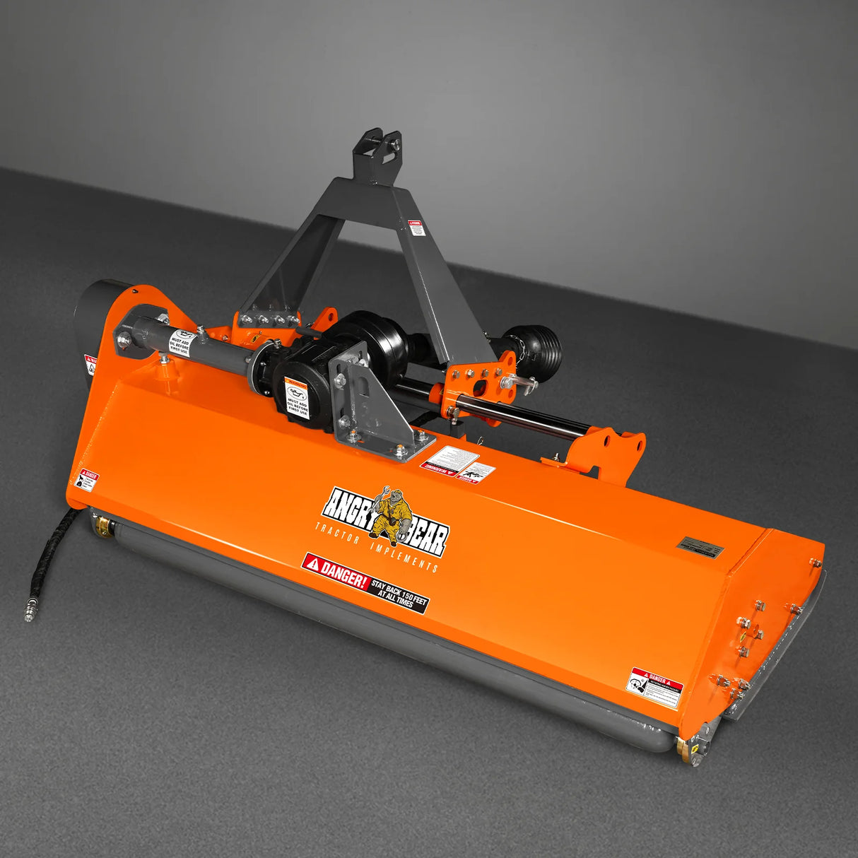 MechMaxx 68" PTO Flail Mower, Hydraulic Side Shift, 3-Point, 30-60HP, NAM68H
