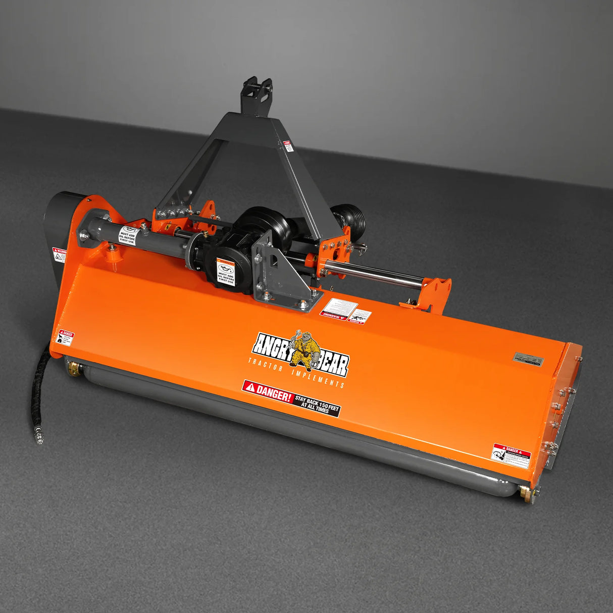 MechMaxx 68" PTO Flail Mower, Hydraulic Side Shift, 3-Point, 30-60HP, NAM68H