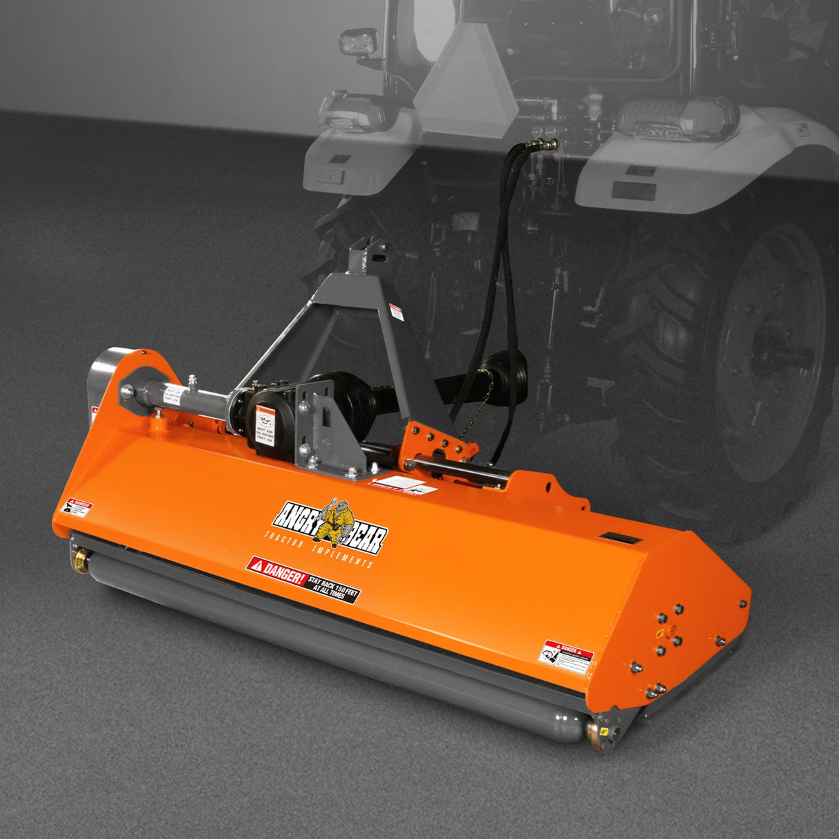 MechMaxx 68" PTO Flail Mower, Hydraulic Side Shift, 3-Point, 30-60HP, NAM68H