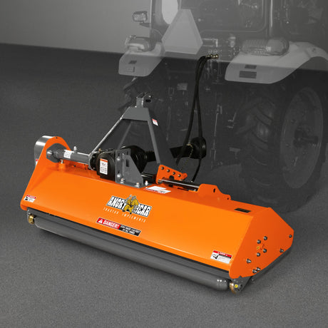 MechMaxx 68" PTO Flail Mower, Hydraulic Side Shift, 3-Point, 30-60HP, NAM68H