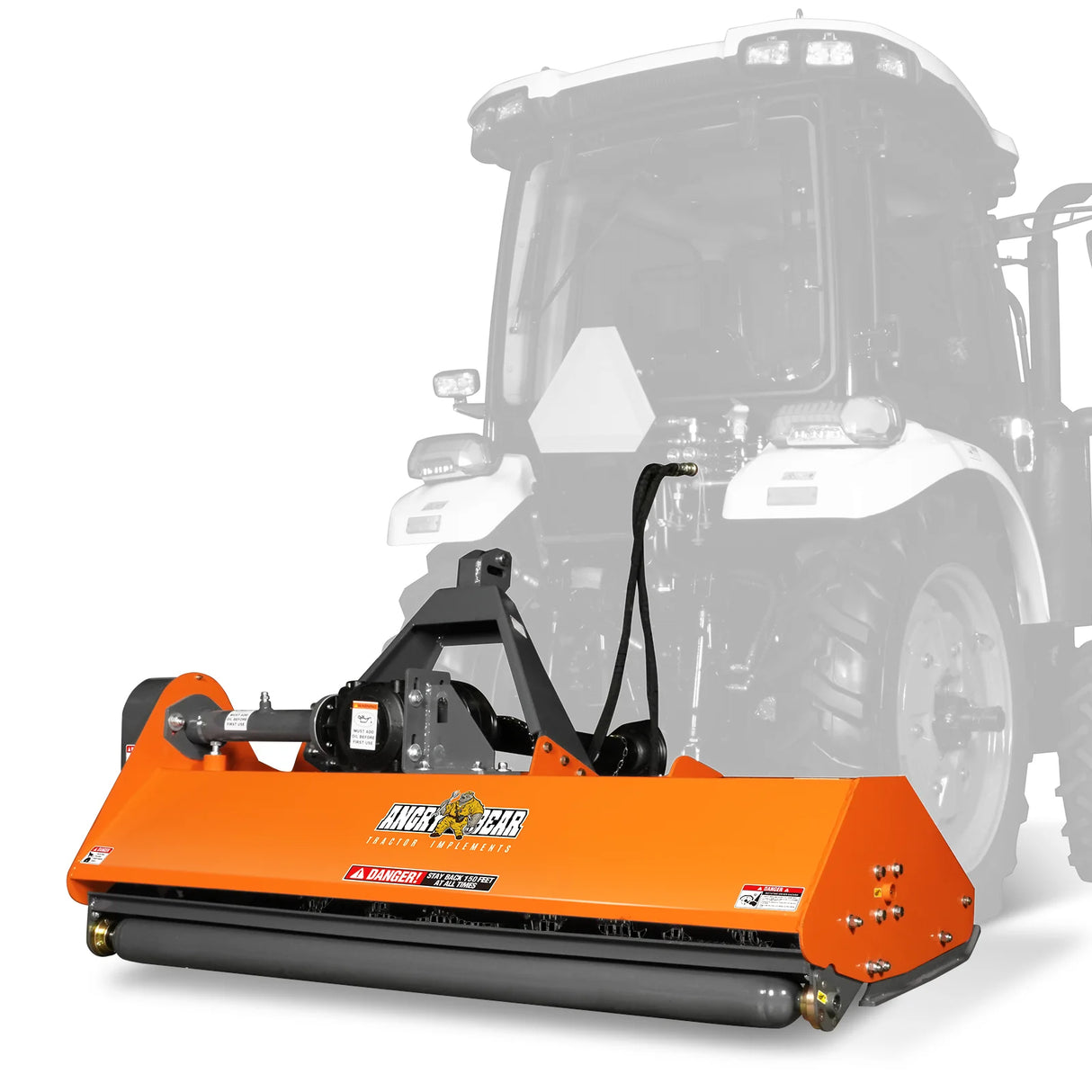 MechMaxx 68" PTO Flail Mower, Hydraulic Side Shift, 3-Point, 30-60HP, NAM68H