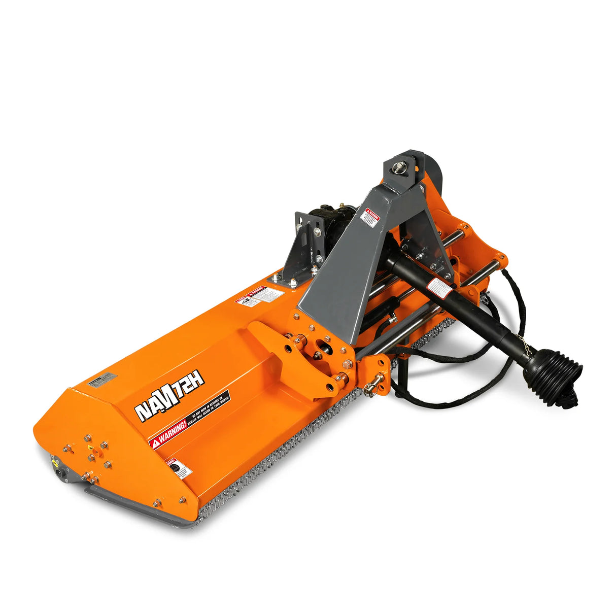 MechMaxx 72" PTO Flail Mower, Hydraulic Side Shift, 3-Point, 45-85HP, NAM72H
