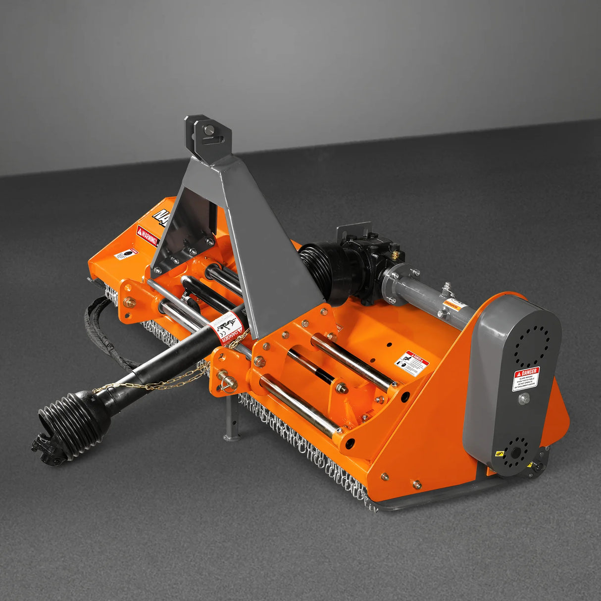 MechMaxx 72" PTO Flail Mower, Hydraulic Side Shift, 3-Point, 45-85HP, NAM72H