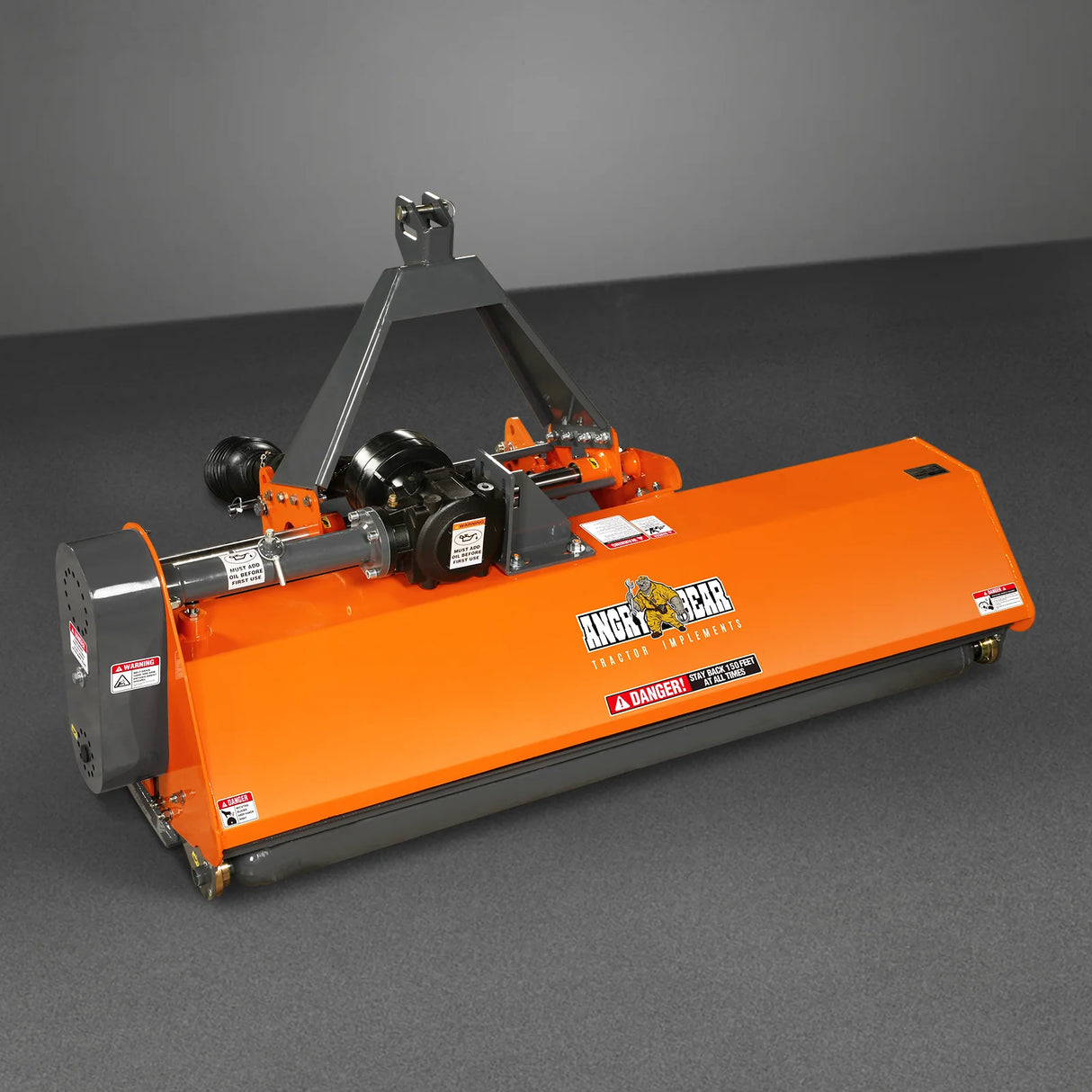 MechMaxx 72" PTO Flail Mower, Hydraulic Side Shift, 3-Point, 45-85HP, NAM72H