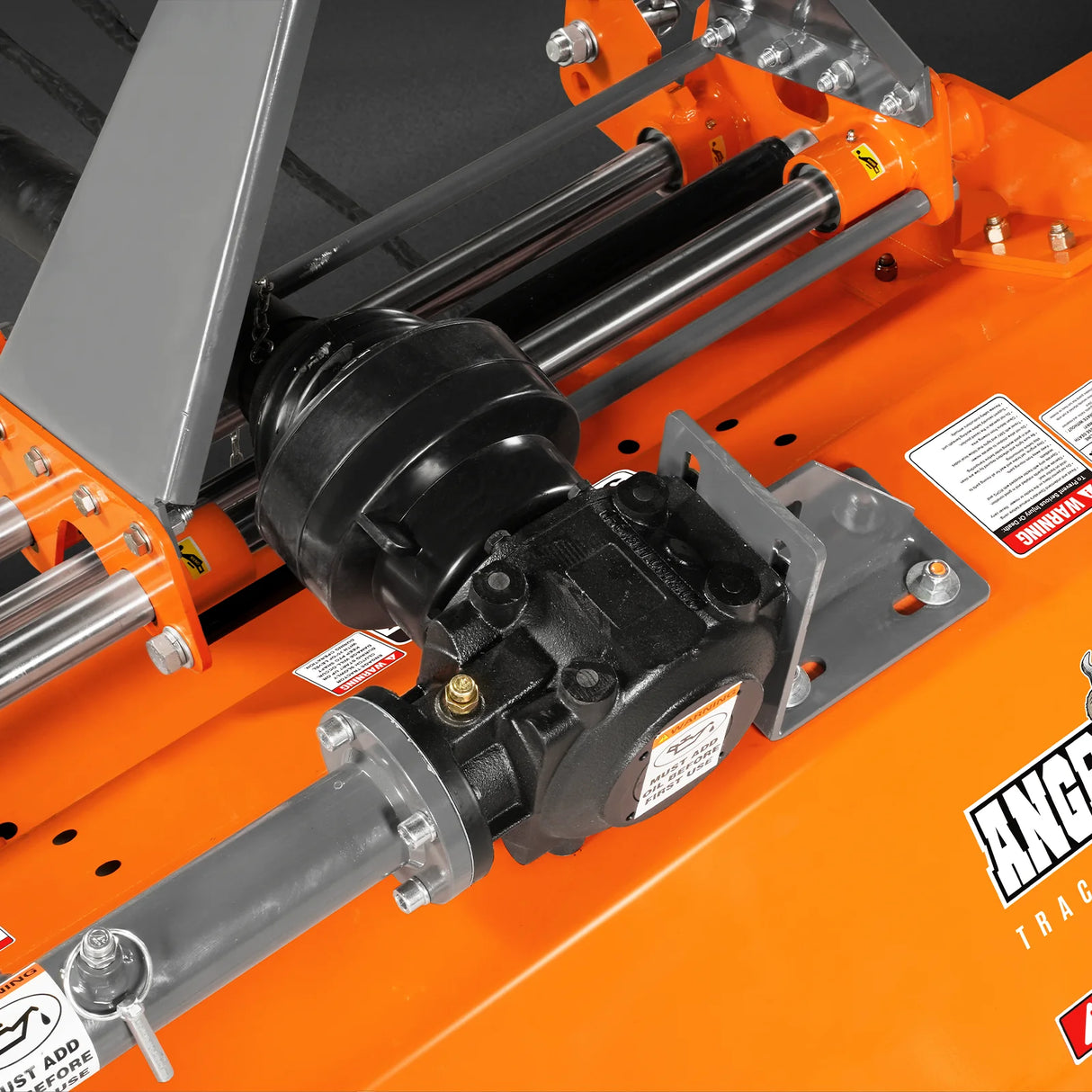 MechMaxx 72" PTO Flail Mower, Hydraulic Side Shift, 3-Point, 45-85HP, NAM72H