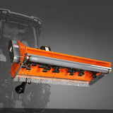 MechMaxx 72" PTO Flail Mower, Hydraulic Side Shift, 3-Point, 45-85HP, NAM72H