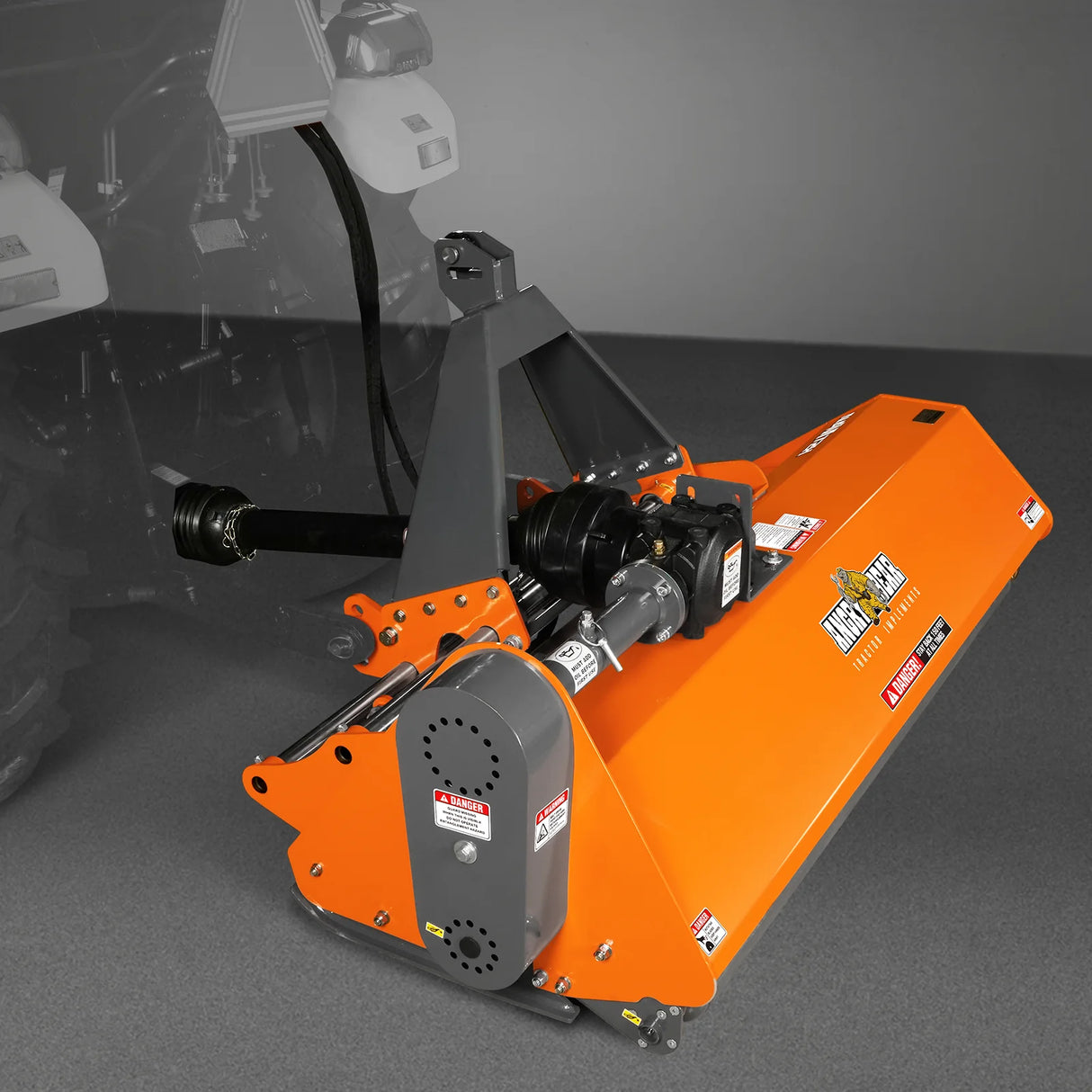 MechMaxx 72" PTO Flail Mower, Hydraulic Side Shift, 3-Point, 45-85HP, NAM72H