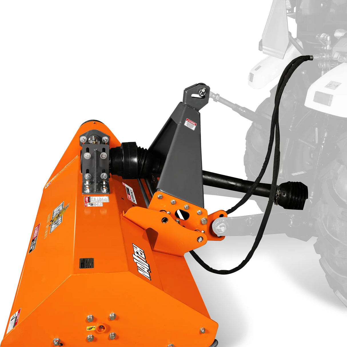 MechMaxx 72" PTO Flail Mower, Hydraulic Side Shift, 3-Point, 45-85HP, NAM72H