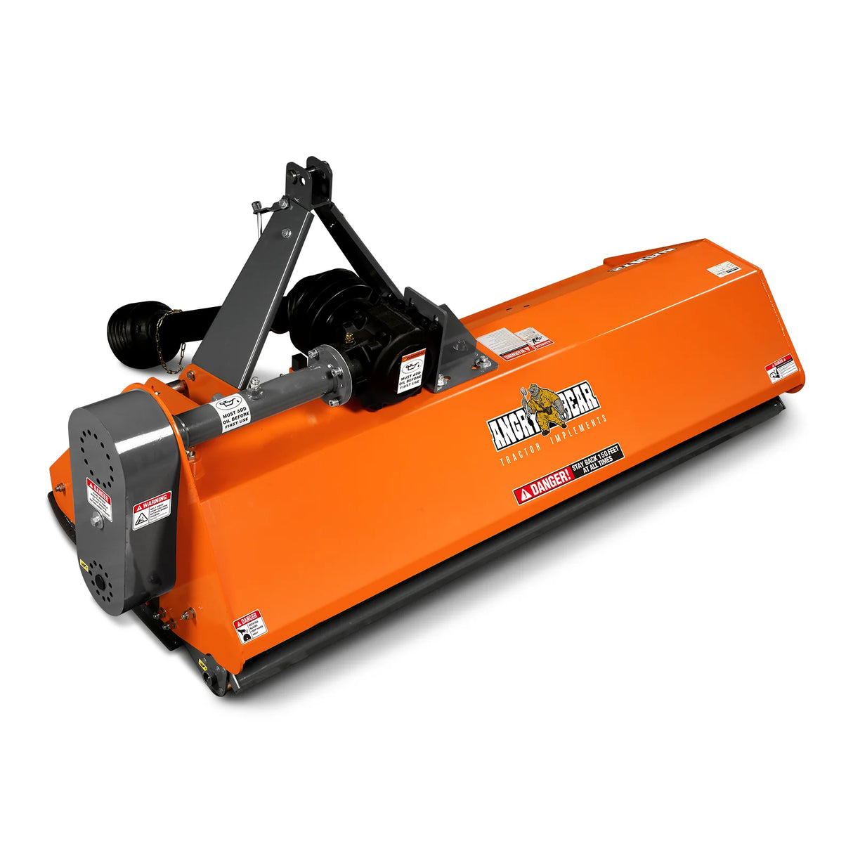 MechMaxx 72" PTO Driven Flail Mower, 3-Point, 45-85HP, NAM72