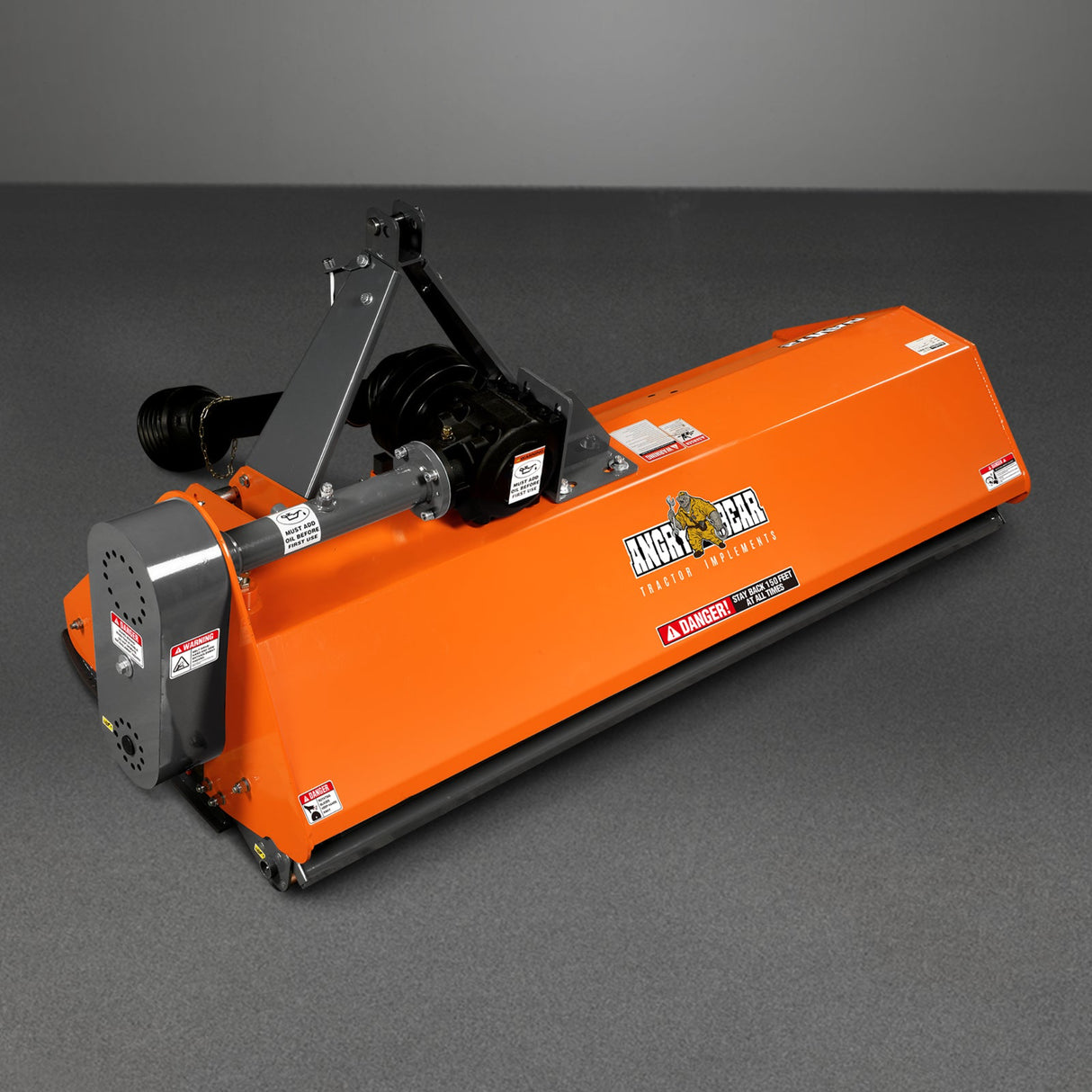 MechMaxx 72" PTO Driven Flail Mower, 3-Point, 45-85HP, NAM72