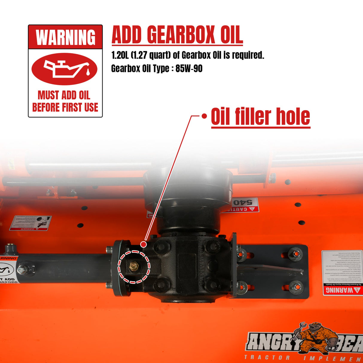 MechMaxx 68" PTO Flail Mower, Hydraulic Side Shift, 3-Point, 30-60HP, NAM68H