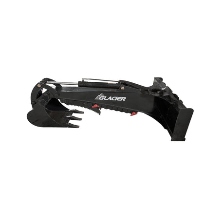 Glacier Attachments Fixed-Boom Backhoe Attachment for Skid Steers