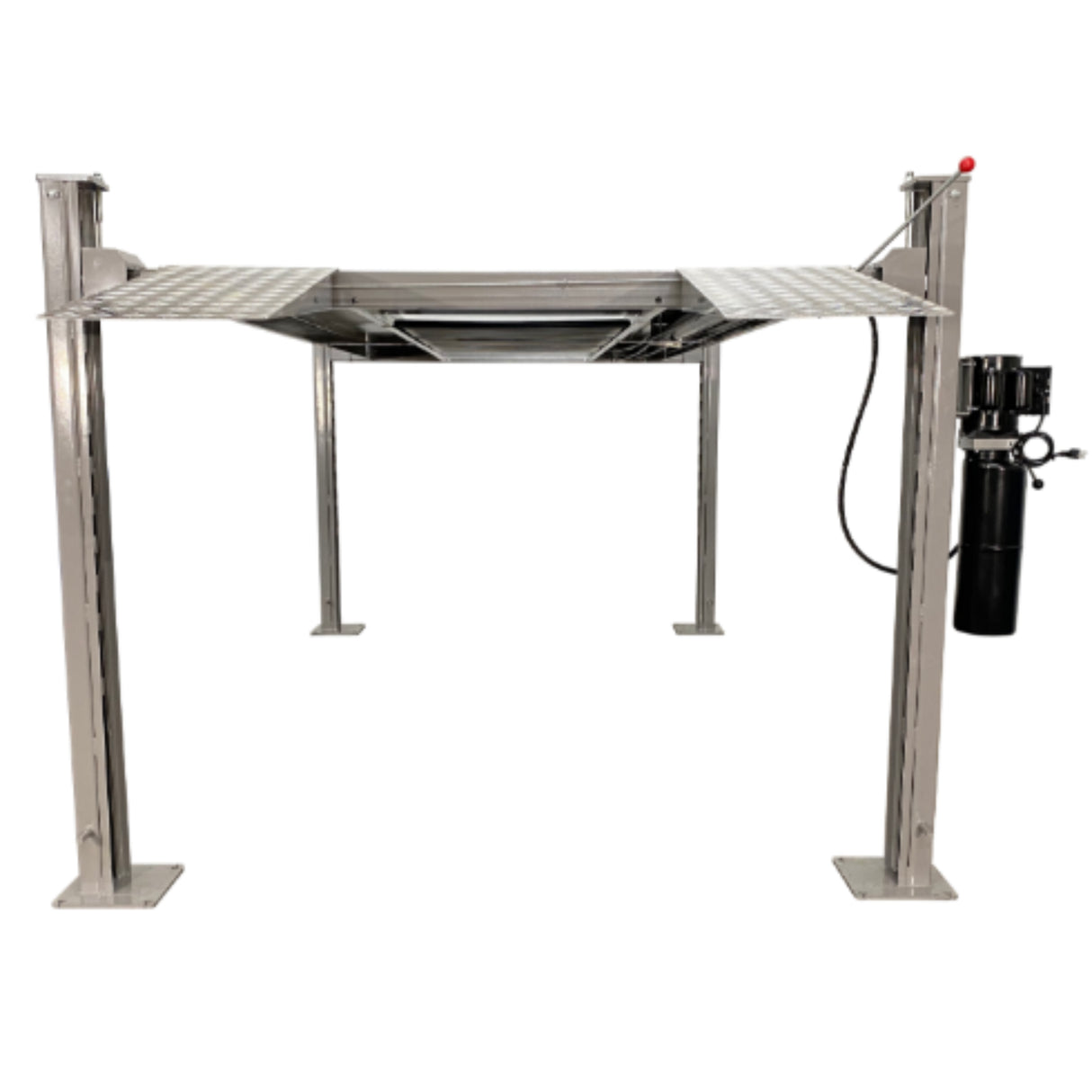 Triumph's Classic 8,000 lb Four Post Vehicle Lift - Shorter Length | NSS-8SQ Classic