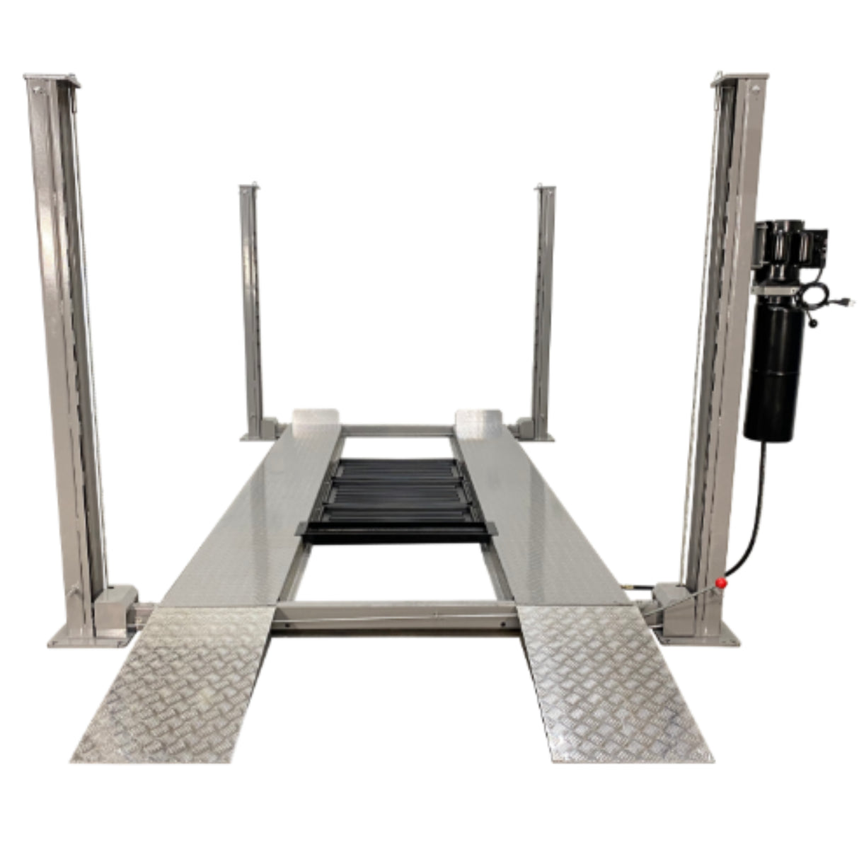 Triumph's Classic 8,000 lb Four Post Vehicle Lift - Shorter Length | NSS-8SQ Classic