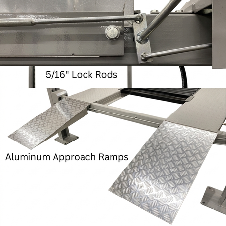 Triumph NSS-8XLT 8,000 lb Service Storage Four Post Automotive Lift