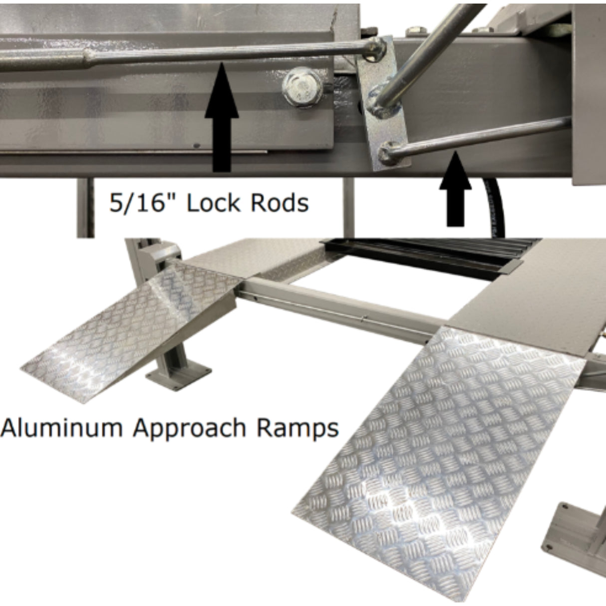 Triumph 8,000 lb Four Post Automotive Lift - Service Storage | NSS-8