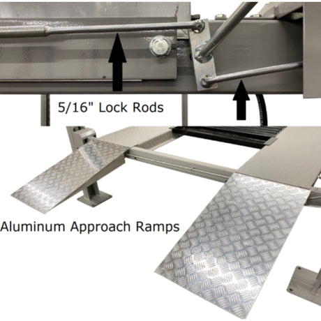 Triumph 8,000 lb Four Post Automotive Lift - Service Storage | NSS-8