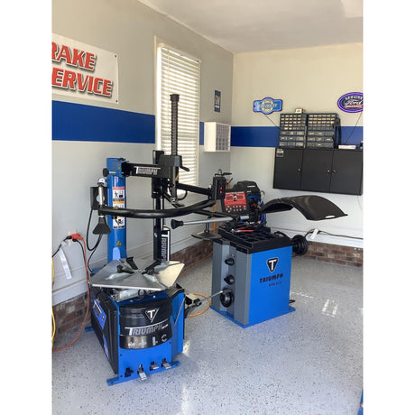 Triumph NTC-950-1 Tire Changer NTB-800 Wheel Balancer Combo