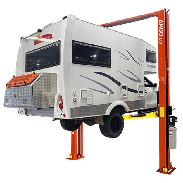 AMGO OH-12 Commercial 2-Post Car Lift – 12,000 lb Capacity